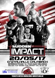 Tickets für Sudden Impact 2017 am 20.05.2017 - Karten kaufen